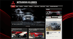 Desktop Screenshot of mitsubishi-klubben.no